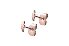 Laden Sie das Bild in den Galerie-Viewer, Feder Ohrstecker Ohrringe Paar piercinginspiration®