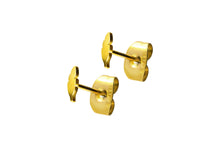Laden Sie das Bild in den Galerie-Viewer, Feder Ohrstecker Ohrringe Paar piercinginspiration®