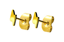 Laden Sie das Bild in den Galerie-Viewer, Blitz Ohrstecker Ohrringe Paar piercinginspiration®