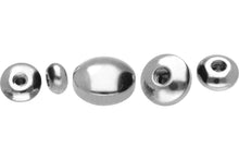 Laden Sie das Bild in den Galerie-Viewer, Schraubdisc Flach Chirurgenstahl Ersatzkugel piercinginspiration®