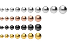 Laden Sie das Bild in den Galerie-Viewer, Titan Gewindekugel Schraubkugel Ersatzkugel piercinginspiration®