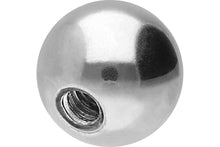 Laden Sie das Bild in den Galerie-Viewer, Gewindekugel Piercing Chirurgenstahl Ersatzkugel piercinginspiration®
