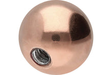 Laden Sie das Bild in den Galerie-Viewer, Titan Gewindekugel Schraubkugel Ersatzkugel piercinginspiration®