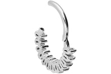 Laden Sie das Bild in den Galerie-Viewer, Kristall Ring Clicker piercinginspiration®