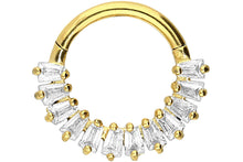 Laden Sie das Bild in den Galerie-Viewer, Kristall Ring Clicker piercinginspiration®