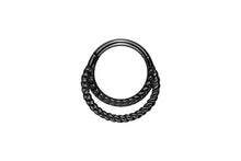 Laden Sie das Bild in den Galerie-Viewer, Doppel Clicker Ring Gedreht piercinginspiration®
