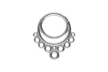 Laden Sie das Bild in den Galerie-Viewer, Clicker Doppel Ring Kreise piercinginspiration®