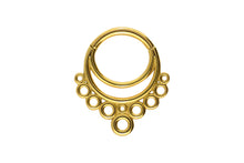 Laden Sie das Bild in den Galerie-Viewer, Clicker Doppel Ring Kreise piercinginspiration®