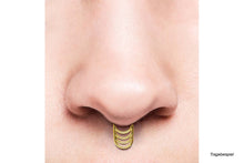Laden Sie das Bild in den Galerie-Viewer, Vierfach 2 Clicker Ring piercinginspiration®