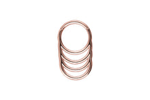 Laden Sie das Bild in den Galerie-Viewer, Vierfach 2 Clicker Ring piercinginspiration®