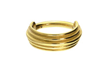 Laden Sie das Bild in den Galerie-Viewer, 5 Ringe Fünffach Ring Clicker piercinginspiration®