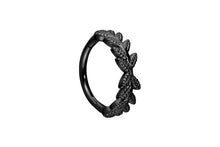 Laden Sie das Bild in den Galerie-Viewer, Blätterkranz Clicker Ring piercinginspiration®