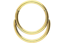 Laden Sie das Bild in den Galerie-Viewer, Doppel Clicker Ring piercinginspiration®