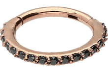 Laden Sie das Bild in den Galerie-Viewer, Clicker Ring Multiple Kristalle piercinginspiration®