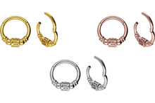 Laden Sie das Bild in den Galerie-Viewer, Clicker Ring Maya Segmentring piercinginspiration®