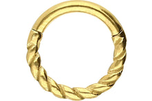 Laden Sie das Bild in den Galerie-Viewer, Clicker Ring Gedreht piercinginspiration®