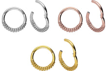Laden Sie das Bild in den Galerie-Viewer, Kolben Clicker Ring piercinginspiration®