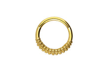 Laden Sie das Bild in den Galerie-Viewer, Kolben Clicker Ring piercinginspiration®