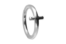 Laden Sie das Bild in den Galerie-Viewer, Kreuz Clicker Ring Segmentring piercinginspiration®