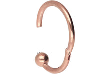 Laden Sie das Bild in den Galerie-Viewer, Clicker Ring Kugel Chirurgenstahl piercinginspiration®