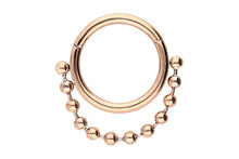 Laden Sie das Bild in den Galerie-Viewer, Clicker Ring Kugel Kette piercinginspiration®