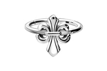 Laden Sie das Bild in den Galerie-Viewer, Heraldische Lilie Clicker Ring piercinginspiration®