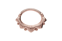 Laden Sie das Bild in den Galerie-Viewer, Clicker Ring Oval Oriental Septum Daith piercinginspiration®