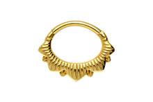 Laden Sie das Bild in den Galerie-Viewer, Clicker Ring Oval Oriental Septum Daith piercinginspiration®