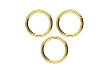 Laden Sie das Bild in den Galerie-Viewer, Spar-Set Basic Ring Clicker Chirurgenstahl piercinginspiration®