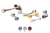 Titan Kristall Rook Banane piercinginspiration®