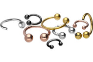 Titan Innengewinde Hufeisen Ring Barbell piercinginspiration®