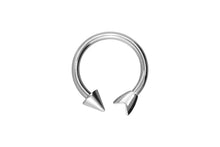 Laden Sie das Bild in den Galerie-Viewer, Titan Innengewinde Hufeisen Pfeil Ring Barbell piercinginspiration®