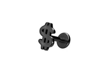 Laden Sie das Bild in den Galerie-Viewer, Titan Innengewinde Labret US Dollar Ohrpiercing piercinginspiration®