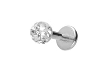 Laden Sie das Bild in den Galerie-Viewer, Titan Epoxy Rund Labret Innengewinde Ohrpiercing piercinginspiration®