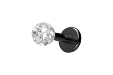 Laden Sie das Bild in den Galerie-Viewer, Titan Epoxy Rund Labret Innengewinde Ohrpiercing piercinginspiration®