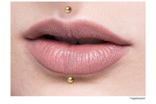 Laden Sie das Bild in den Galerie-Viewer, Basic Labret Chirurgenstahl Ohrpiercing Barbell piercinginspiration®