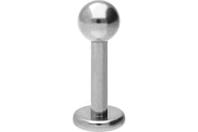 Laden Sie das Bild in den Galerie-Viewer, Titan Innengewinde Labret Ohrpiercing piercinginspiration®