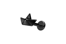 Laden Sie das Bild in den Galerie-Viewer, Titan Papier Schiff Innengewinde Labret Ohrpiercing piercinginspiration®