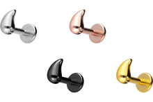 Laden Sie das Bild in den Galerie-Viewer, Titan Träne Innengewinde Labret Ohrpiercing piercinginspiration®