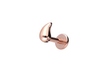 Laden Sie das Bild in den Galerie-Viewer, Titan Träne Innengewinde Labret Ohrpiercing piercinginspiration®