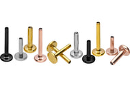 Titan Basic Labret mit Innengewinde ohne Kugel piercinginspiration®