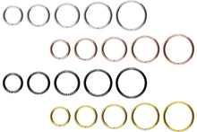 Laden Sie das Bild in den Galerie-Viewer, Titan Basic Segmentring biegbar piercinginspiration®