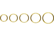 Laden Sie das Bild in den Galerie-Viewer, Titan Basic Segmentring biegbar piercinginspiration®