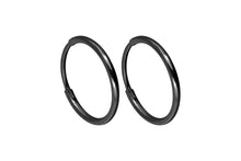 Laden Sie das Bild in den Galerie-Viewer, Titan Kreolen Clicker Ring Paar Ohrstecker Ohrringe piercinginspiration®