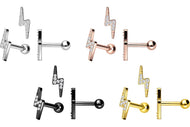 Titan Bitz Kristalle Ohrpiercing piercinginspiration®