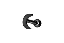 Laden Sie das Bild in den Galerie-Viewer, Titan Mond Halbmond Ohrstecker Ohrpiercing piercinginspiration®