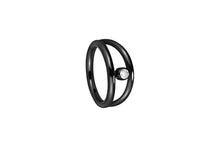 Laden Sie das Bild in den Galerie-Viewer, Titan Zweifach Kristall Doppel Ring 2 Ringe Clicker piercinginspiration®