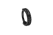 Laden Sie das Bild in den Galerie-Viewer, Titan Nieten Rock Clicker Ring piercinginspiration®