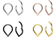 Titan Spitz Clicker Ring piercinginspiration®