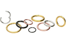 Laden Sie das Bild in den Galerie-Viewer, Titan Basic Clicker Ring piercinginspiration®